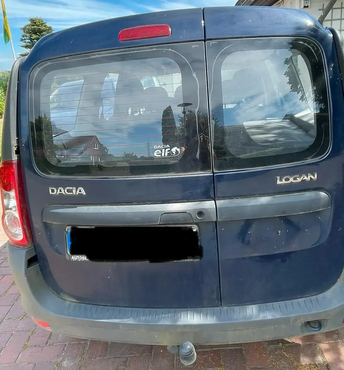 Gebraucht Dacia Logan 82 PS (60 kW) 2011 Blau Kombi