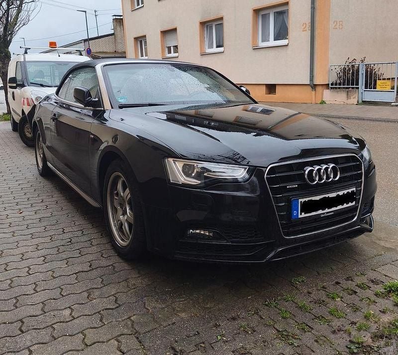 Gebraucht Audi A5 Cabriolet S-Line 230 PS (169 kW) 2015 Schwarz Cabrio