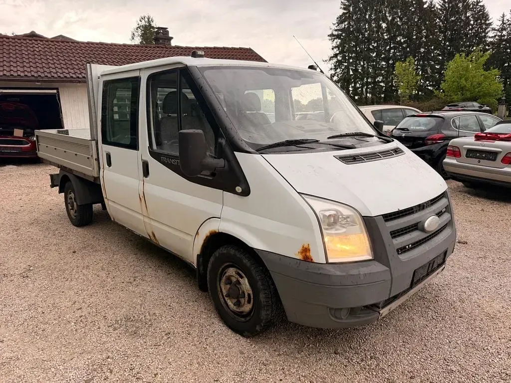 Gebraucht Ford Transit 110 PS (80 kW) 2008 Weiß Van / Kleinbus