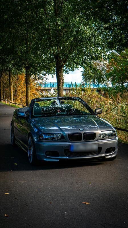 Grau Gebraucht 2002 BMW 320 Cabriolet M Sport Cabrio | 10.000 € (Fairer Preis) - Bild 1/4