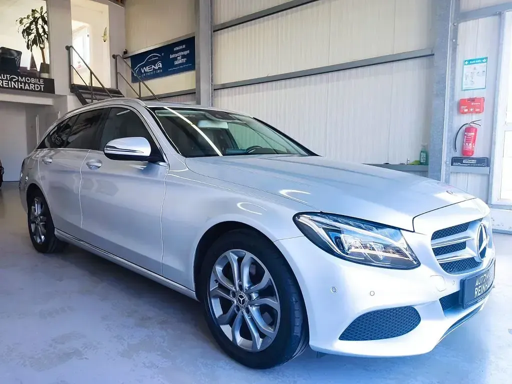 Gebraucht Mercedes C220 170 PS (125 kW) 2017 Silber Kombi