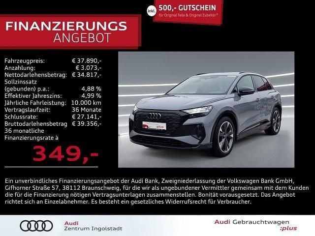 Kieselgrau Gebraucht 2023 Audi Q4 e-tron S-Line SUV | 37.890 € (Superpreis) - Bild 1/1