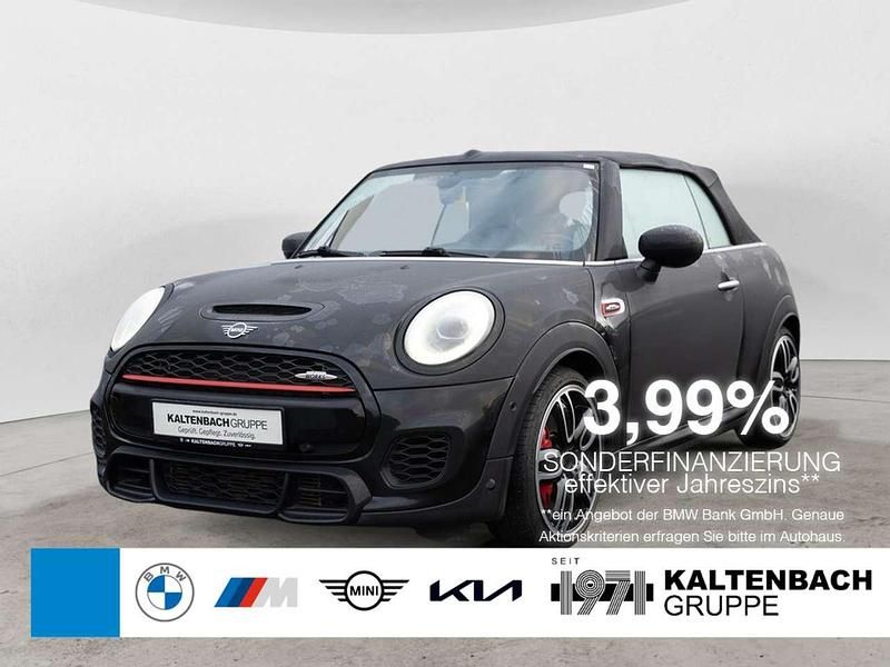 Schwarz Gebraucht 2020 Mini John Cooper Works Cabriolet Cabrio | 29.390 € (Fairer Preis) - Bild 1/3