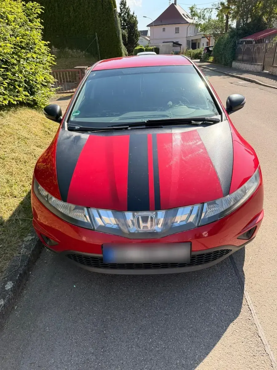 Gebraucht Honda Civic 140 PS (102 kW) 2008 Rot Limousine