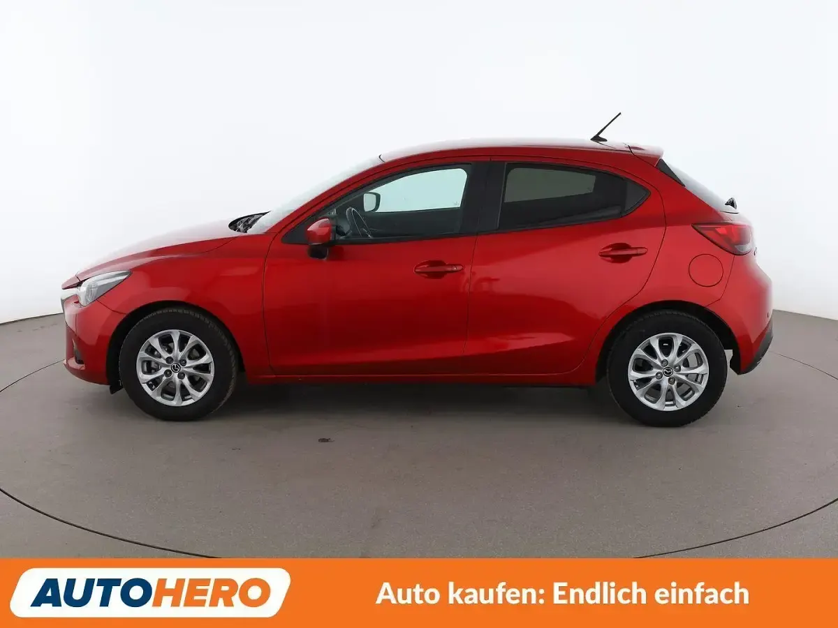 Gebraucht Mazda 2 Exclusive-Line 90 PS (66 kW) 2016 Rot Kleinwagen