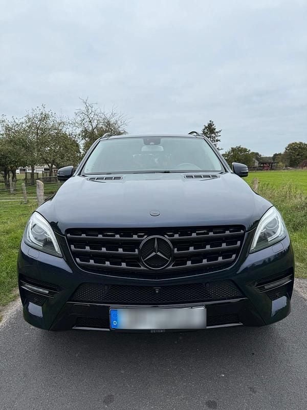 Blau Gebraucht 2015 Mercedes ML350 SUV | 13.450 € (Guter Preis) - Bild 1/4