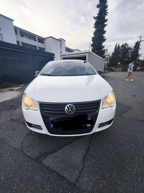 Weiß Gebraucht 2008 VW Eos Cabrio | 4.000 € (Fairer Preis) - Bild 1/4
