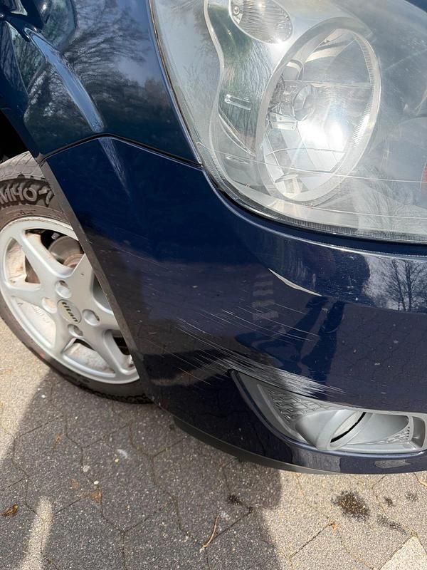 Gebraucht Ford Fiesta 68 PS (50 kW) 2007 Blau Kleinwagen