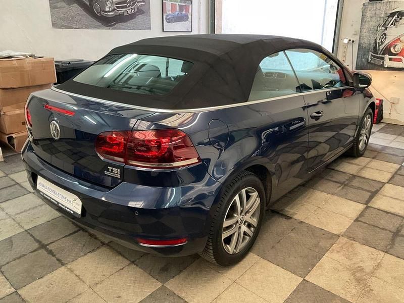 Gebraucht VW Golf Cabriolet 105 PS (77 kW) 2013 Blau Cabrio