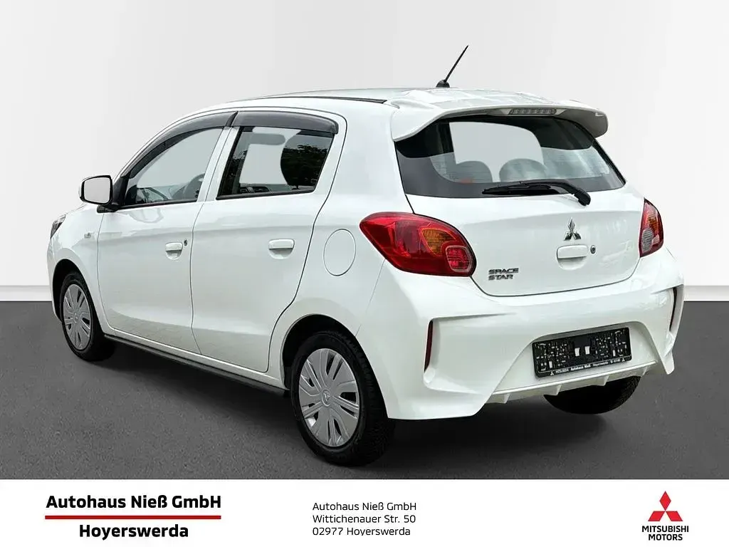 Gebraucht Mitsubishi Space Star 71 PS (52 kW) 2020 Weiß Kleinwagen
