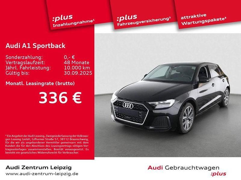 Schwarz Gebraucht 2024 Audi A1 Sportback Advanced Plus Kleinwagen | 28.980 € (Teuer) - Bild 1/3