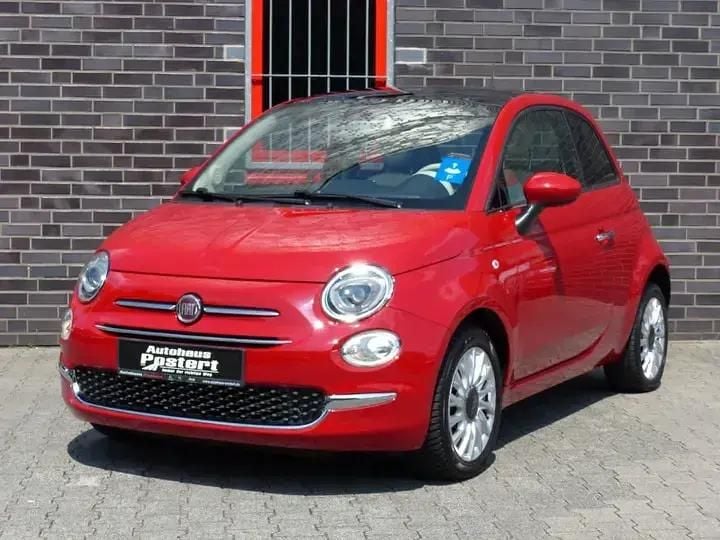 Colore esterno vesuvio schwarz Gebraucht 2018 Fiat 500C Lounge Cabrio | 14.925 € (Etwas zu teuer) - Bild 1/4