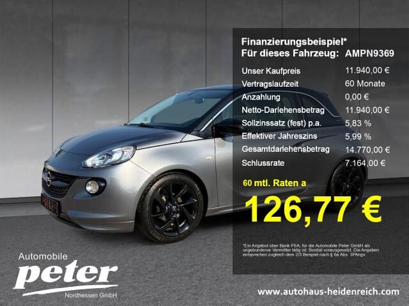 Gebraucht Opel Adam 101 PS (74 kW) 2019 Licht grau m2 (metallic) Kleinwagen