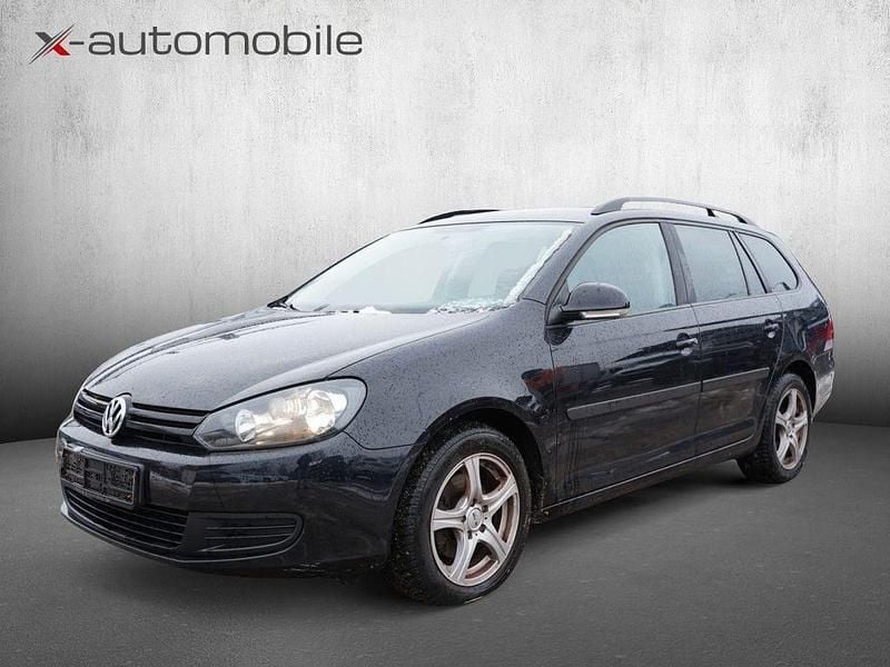 Gebraucht VW Golf VI Trendline 105 PS (77 kW) 2013 Schwarz Kleinwagen
