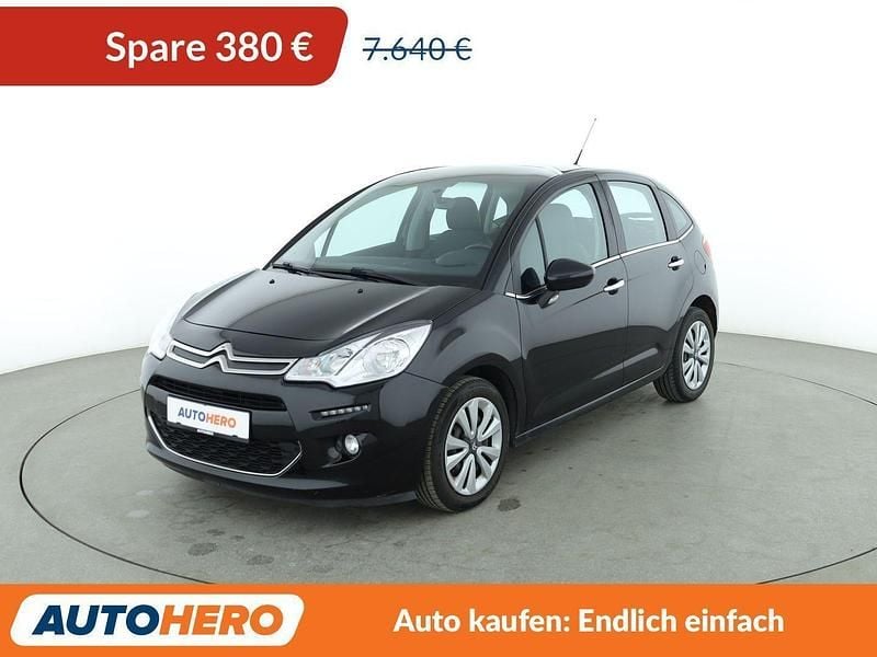 Schwarz Gebraucht 2015 Citroën C3 SELECTION Limousine | 7.260 € (Etwas zu teuer) - Bild 1/3