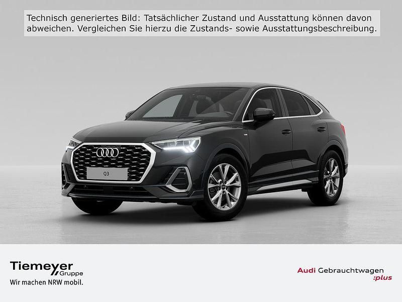 Schwarz Gebraucht 2024 Audi Q3 Sportback S-Line SUV | 35.980 € (Superpreis) - Bild 1/4