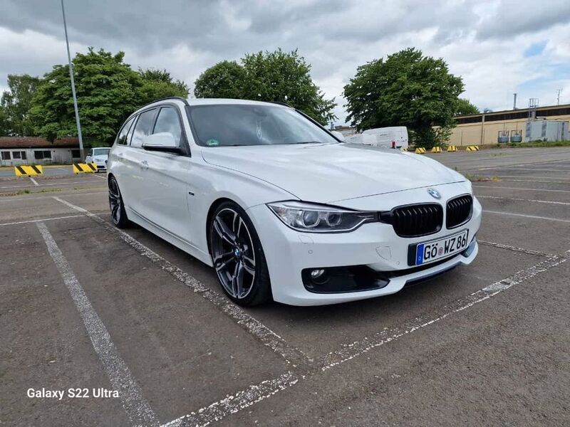 Weiß Gebraucht 2014 BMW 325 M Sport Kombi | 10.450 € (Guter Preis) - Bild 1/4
