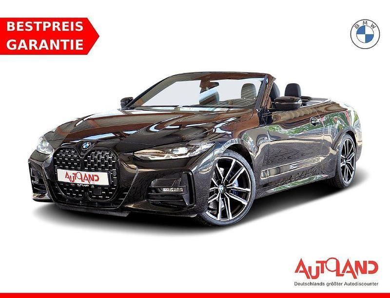 Schwarzmet. (metallic) Gebraucht 2023 BMW 420 M Sport Cabrio | 42.890 € (Fairer Preis) - Bild 1/4