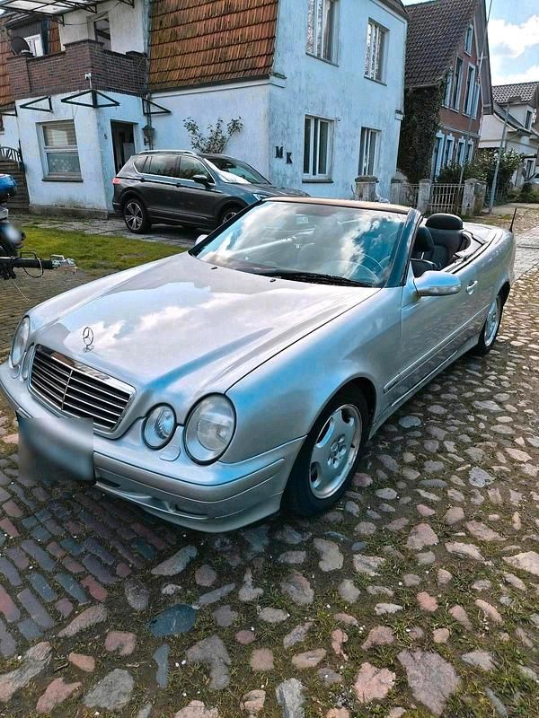 Gebraucht Mercedes CLK200 2003 Silber Cabrio