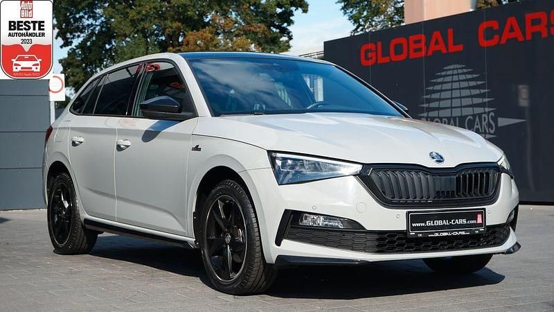 Stahlgrau Gebraucht 2021 Skoda Scala Monte Carlo Kleinwagen | 14.885 € (Guter Preis) - Bild 1/4