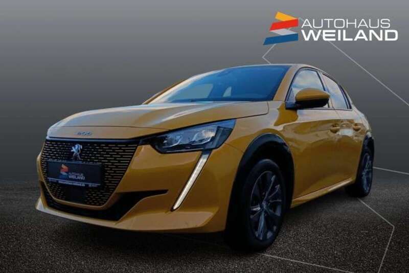Faro gelb metallic Gebraucht 2021 Peugeot e-208 Allure Kleinwagen | 16.850 € (Fairer Preis) - Bild 1/4
