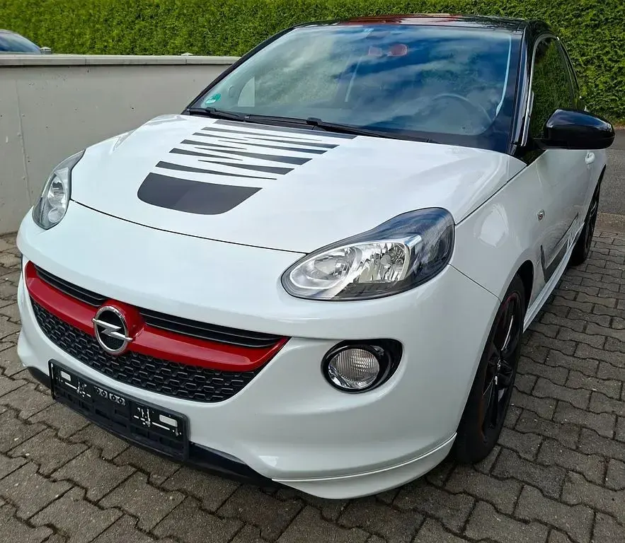 Gebraucht Opel Adam Slam 101 PS (74 kW) 2014 Weiß Kleinwagen