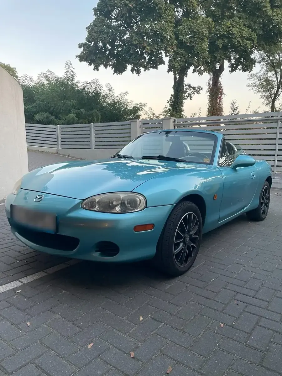 Gebraucht Mazda MX5 110 PS (80 kW) 2001 Blau Cabrio