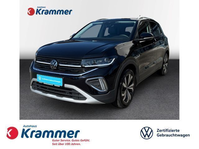 Schwarz Gebraucht 2024 VW T-Cross Style SUV | 23.880 € (Fairer Preis) - Bild 1/4
