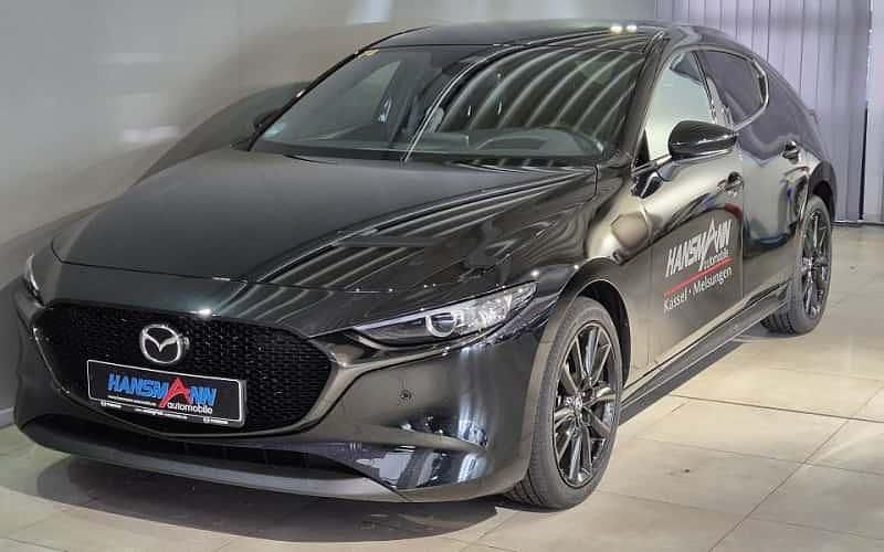 Schwarz Gebraucht 2024 Mazda 3 Homura-Line Limousine | 28.490 € - Bild 1/4