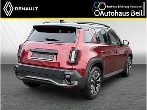 Neu Renault 4 E-Tech Iconic 110 kW (150 PS) 2026 Rot (karmesinrot metallic, black pearlschwarz me) SUV