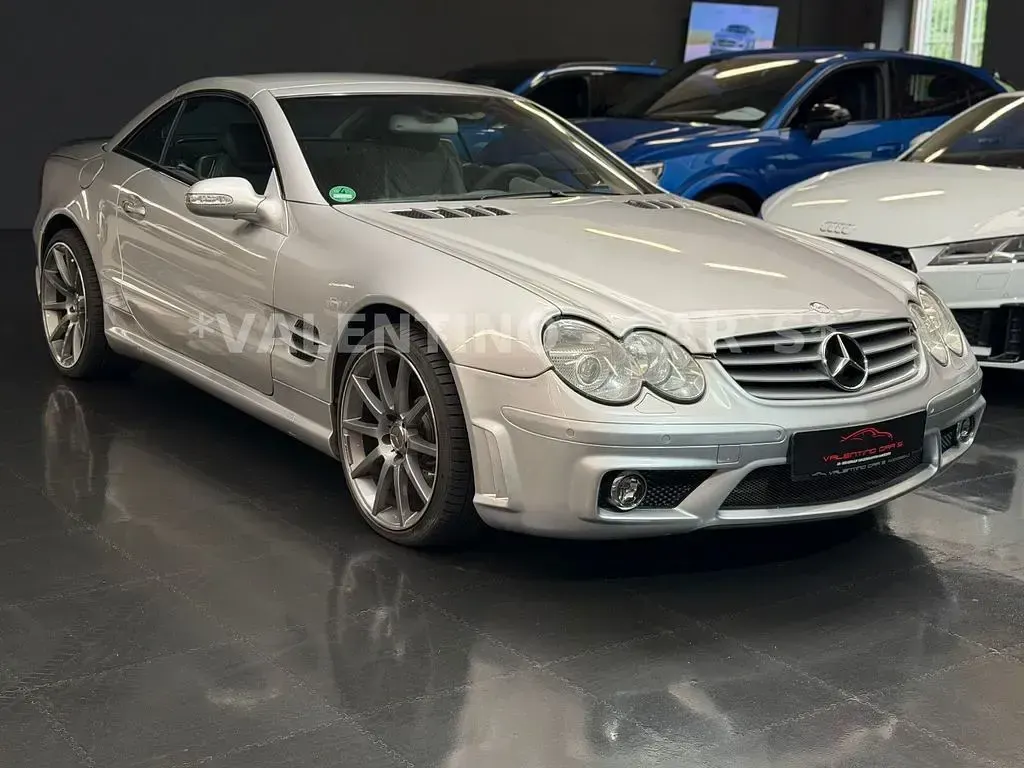 Gebraucht Mercedes SL500 AMG 306 PS (225 kW) 2002 Silber Cabrio