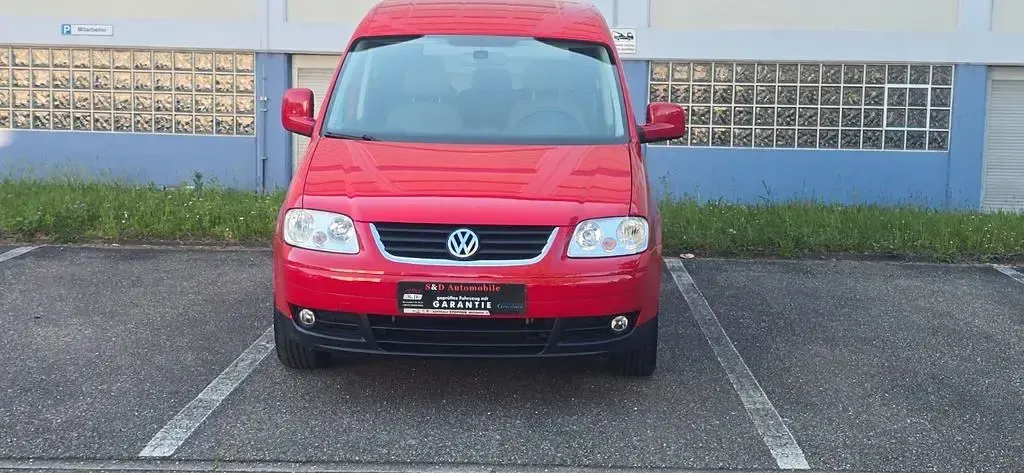Gebraucht VW Caddy Life 80 PS (58 kW) 2009 Rot Van / Kleinbus