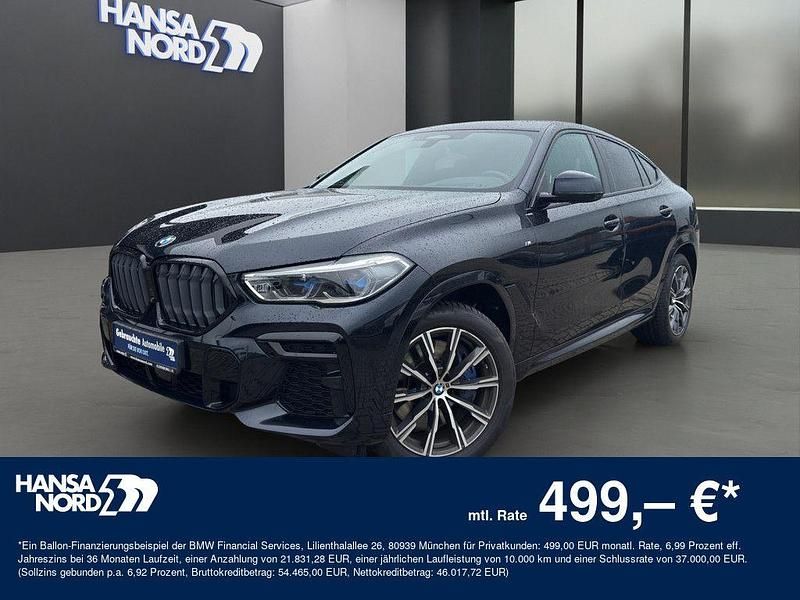 Schwarz Gebraucht 2022 BMW X6 M Sport SUV | 67.849 € (Fairer Preis) - Bild 1/4