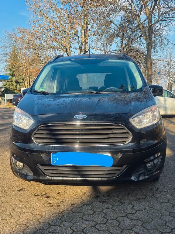 Gebraucht Ford Tourneo Courier Ambiente 101 PS (74 kW) 2015 Schwarz Van / Kleinbus