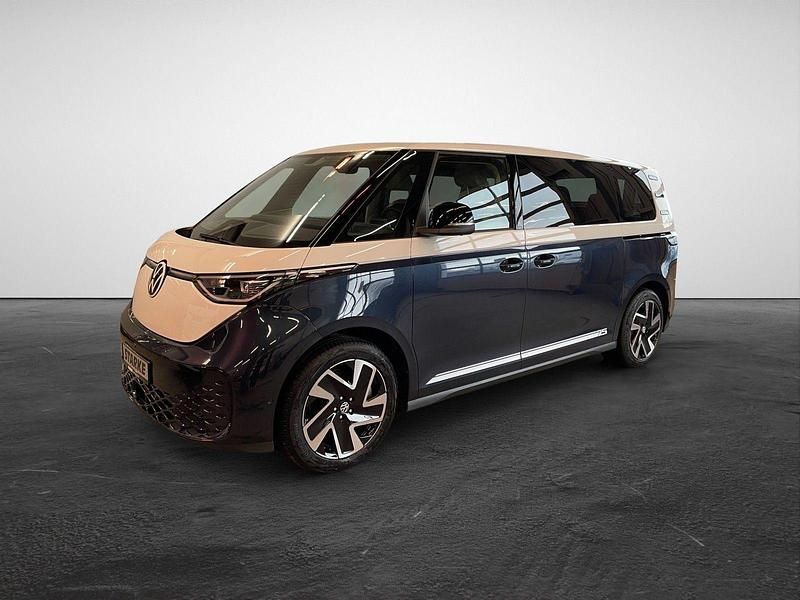 Neu VW ID. Buzz Pro 210 kW (286 PS) 2026 Blau (candyweiß/ starlight blue met) Van / Kleinbus
