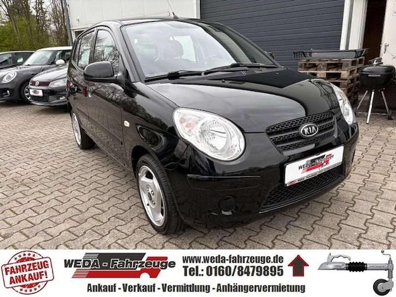 Gebraucht Kia Picanto Attract 65 PS (47 kW) 2010 Galaxyschwarz Kleinwagen