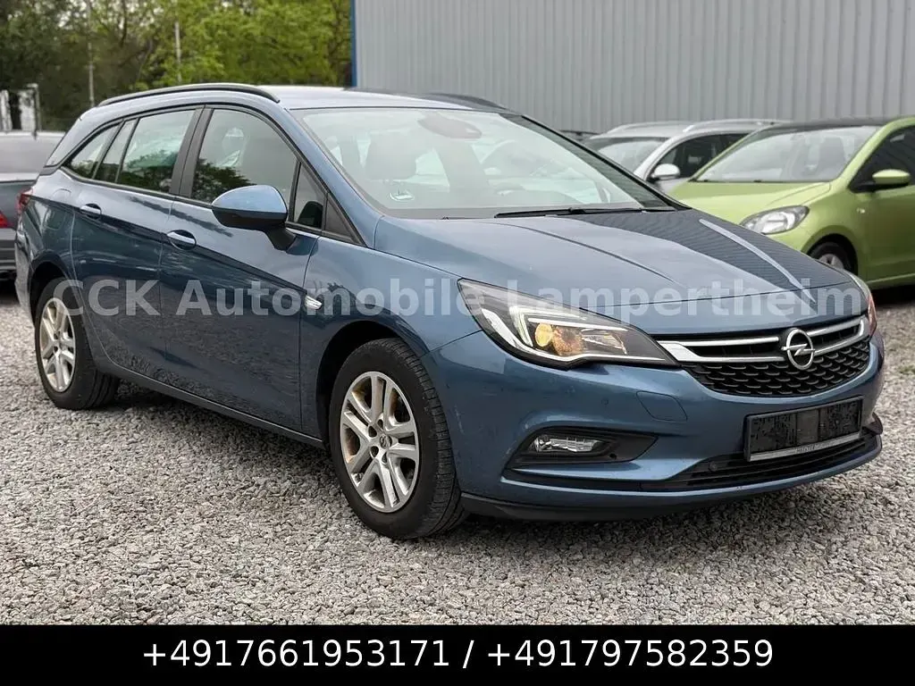Second-hand Opel Astra 110 CP (80 kW) 2016 Albastru Break