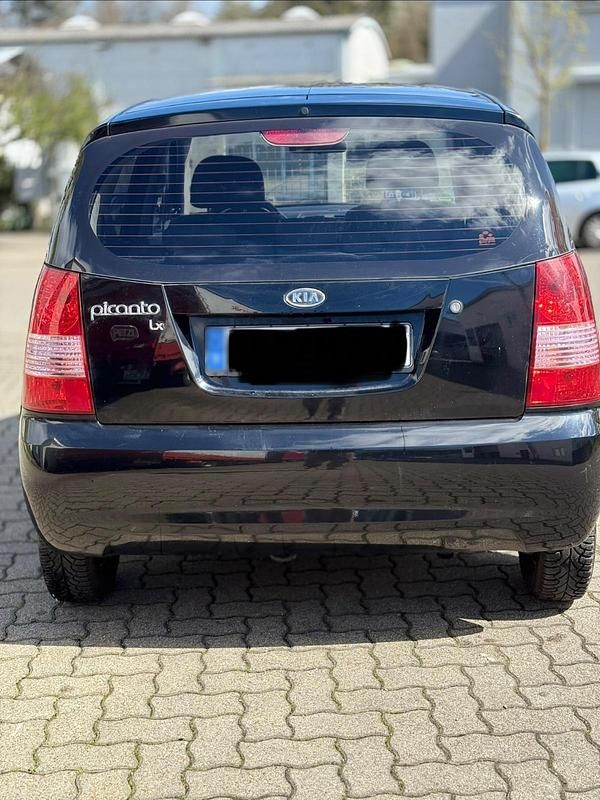 Gebraucht Kia Picanto 61 PS (44 kW) 2007 Schwarz Kleinwagen