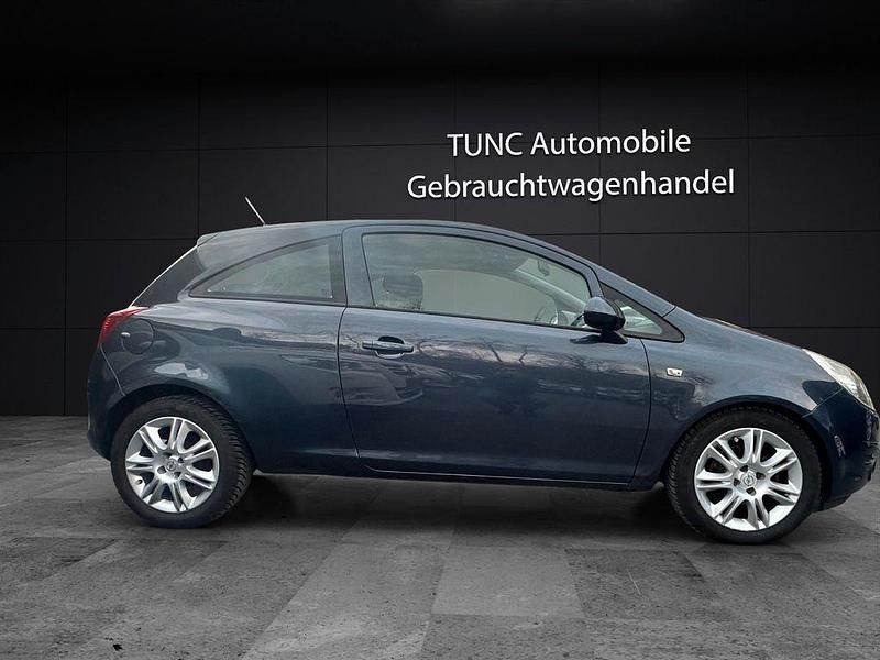 Gebraucht Opel Corsa Edition 80 PS (58 kW) 2008 Blau Kleinwagen