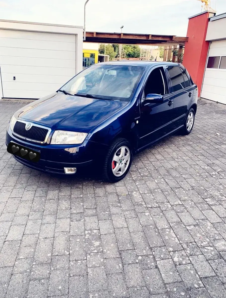 Gebraucht Skoda Fabia 75 PS (55 kW) 2004 Blau Kleinwagen