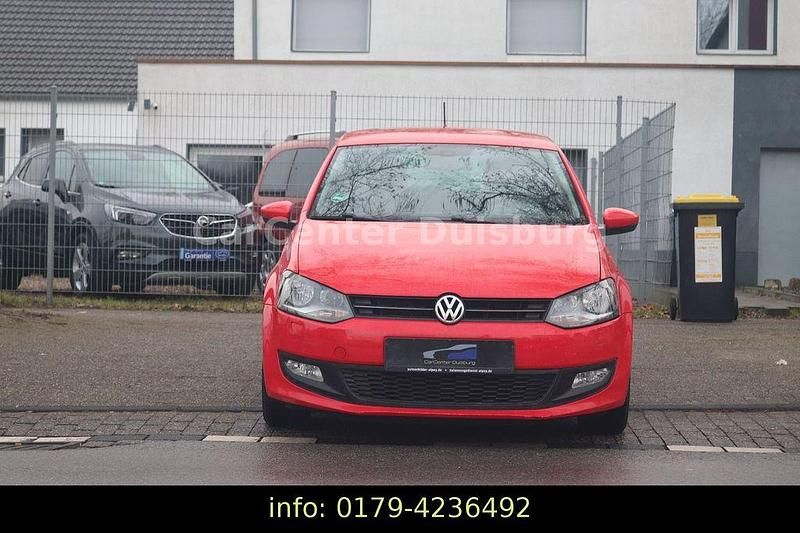 Gebraucht VW Polo Team 86 PS (63 kW) 2010 Rot Kleinwagen