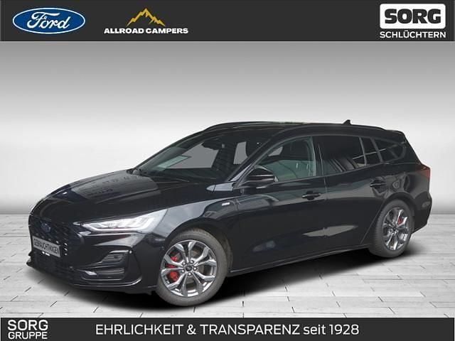 Schwarz, obsidianschwarz metallic Gebraucht 2023 Ford Focus ST-Line X Kombi | 20.490 € (Fairer Preis) - Bild 1/4