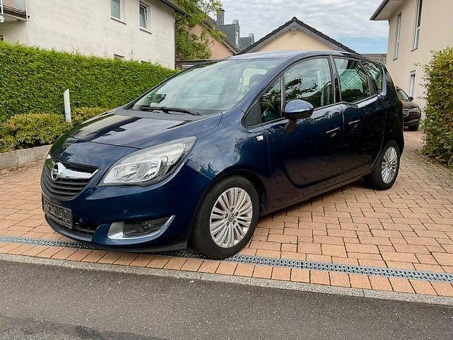 Blau Gebraucht 2014 Opel Meriva Edition Van / Kleinbus | 3.750 € (Guter Preis) - Bild 1/4