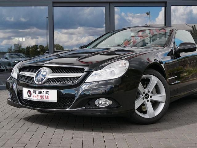 Obsidianschwarz Gebraucht 2008 Mercedes SL500 Cabrio | 33.900 € (Fairer Preis) - Bild 1/4
