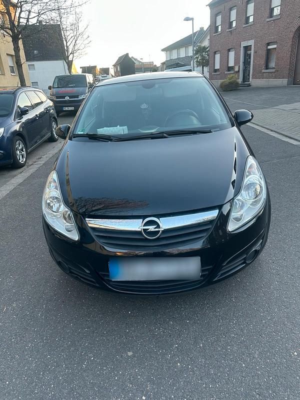 Gebraucht Opel Corsa 80 PS (58 kW) 2008 Schwarz Kleinwagen