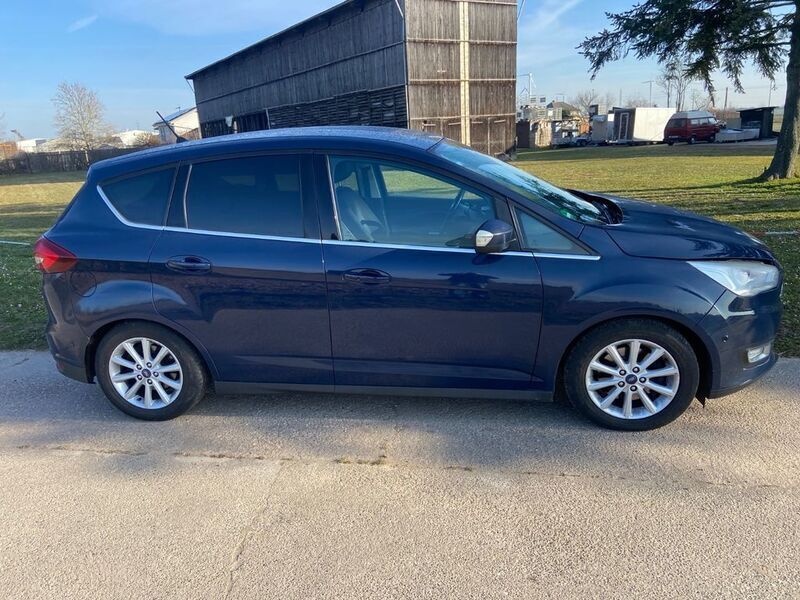 Gebraucht Ford C-MAX Titanium 170 PS (125 kW) 2017 Blau Van / Kleinbus