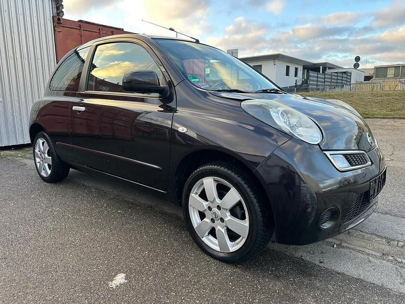 Gebraucht Nissan Micra 64 PS (47 kW) 2010 Schwarz Kleinwagen