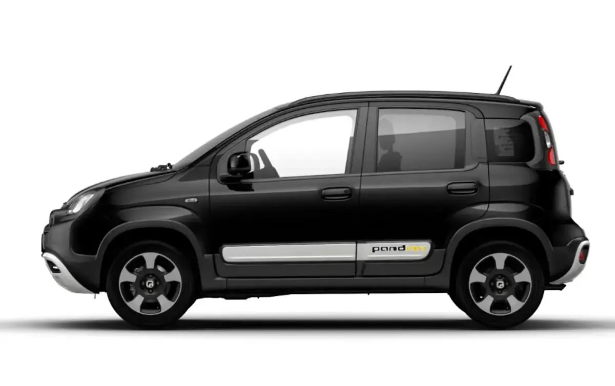Neu Fiat Panda Cross Cross 65 PS (47 kW) 2026 Schwarz Kleinwagen