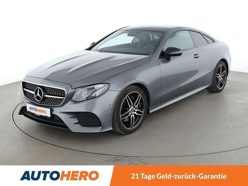 Grau Gebraucht 2018 Mercedes E200 AMG line | 31.850 € (Fairer Preis) - Bild 1/3
