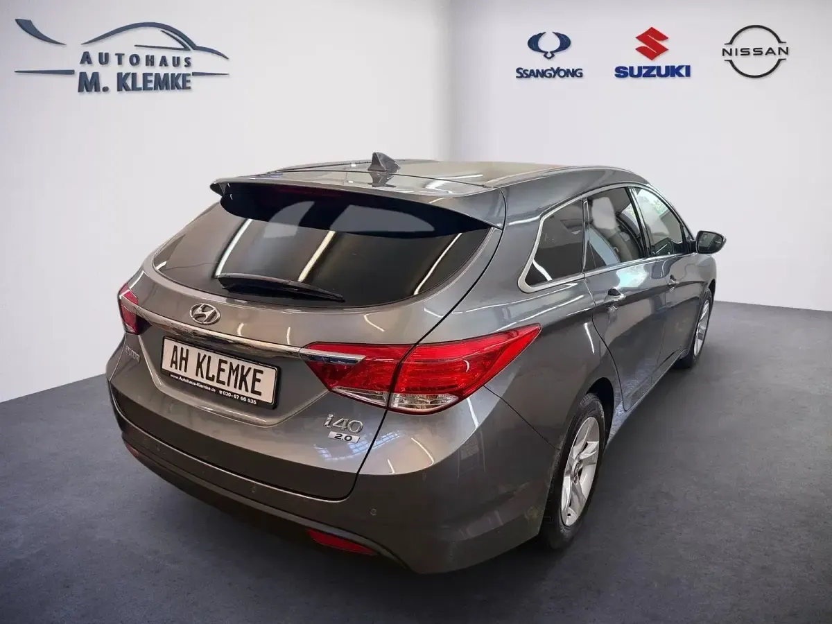 Gebraucht Hyundai i40 Style 177 PS (130 kW) 2014 Silber Kombi